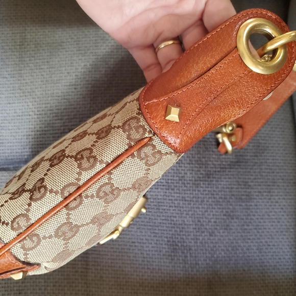 Gucci Piston Lock Jackie Hobo GG Canvas Mini - Picture 7 of 14